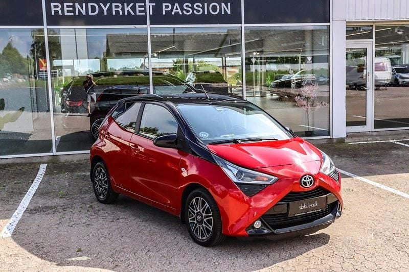 Rød Brugt 2020 Toyota Aygo X-clusiv Hatchback | 79.900 kr. (God pris) - Billede 1/4