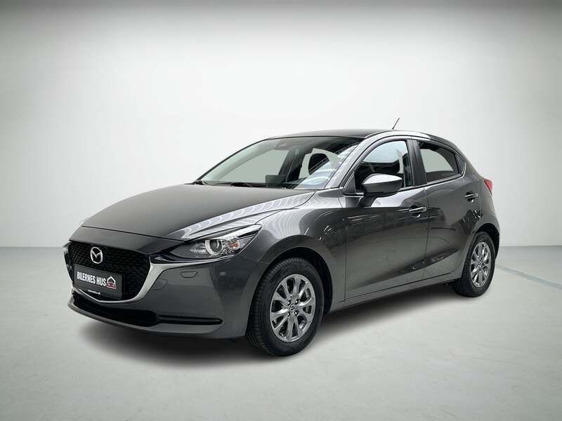 Gråmetal Brugt 2023 Mazda 2 Sky Hatchback | 149.900 kr. (God pris) - Billede 1/4