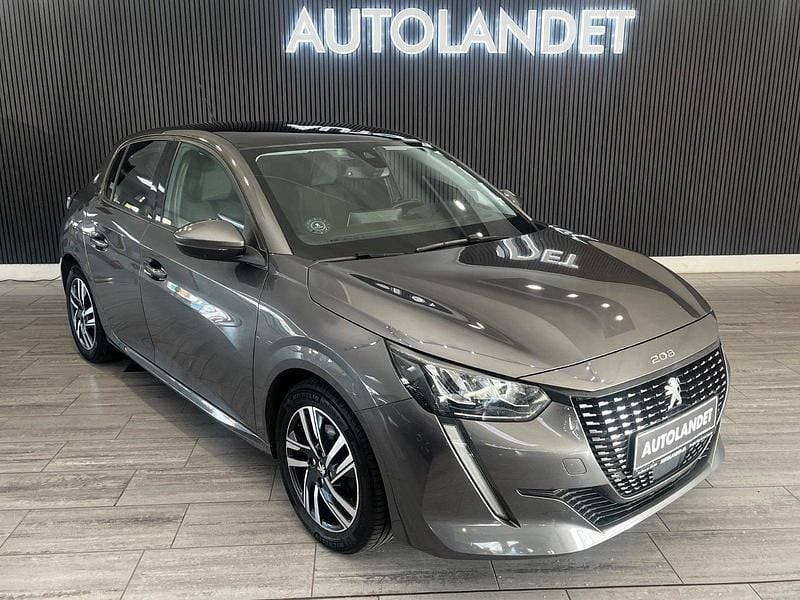 Gråmetal Brugt 2020 Peugeot 208 Allure Sky Hatchback | 104.800 kr. (Fair pris) - Billede 1/4
