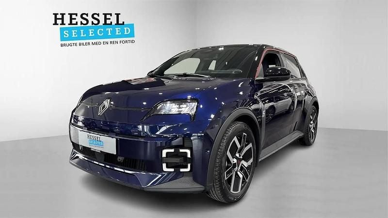 Brugt Renault R5 Techno 110 kW (150 HK) 2025 Blå nocturne / sort tag Hatchback