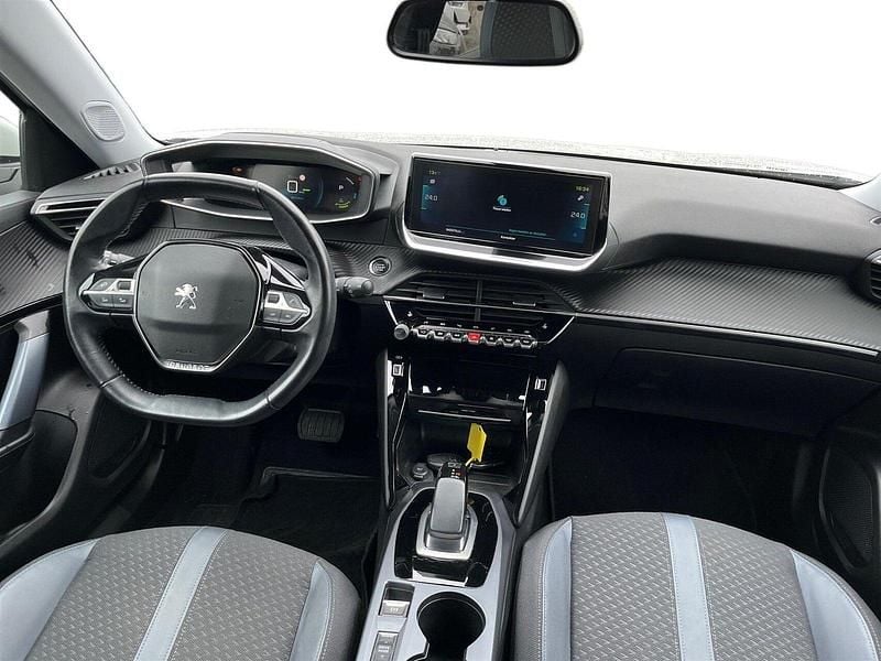 Brugt Peugeot e-2008 Allure 100 kW (136 HK) 2020 Hvidmetal SUV