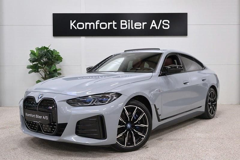 Gråmetal Brugt 2022 BMW i4 Sedan | 414.800 kr. (Fair pris) - Billede 1/4