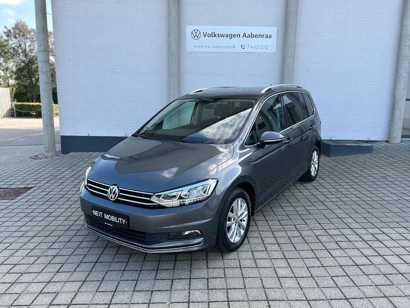 Gråmetal Brugt 2019 VW Touran Highline MPV | 254.900 kr. (Fair pris) - Billede 1/4
