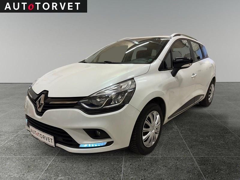 Hvid Brugt 2019 Renault Clio GrandTour Zen Stationcar | 67.700 kr. (Fair pris) - Billede 1/4