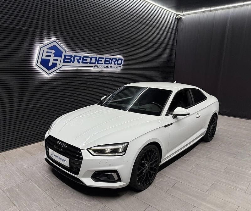 Hvidmetal Brugt 2016 Audi A5 S-Line Coupe | 339.500 kr. - Billede 1/4