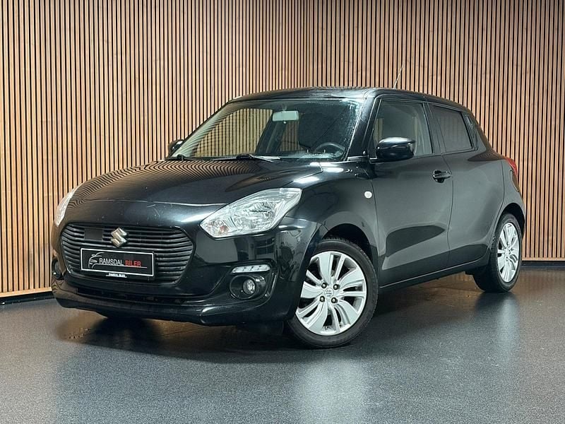 Sort Brugt 2019 Suzuki Swift Action Hatchback | 89.995 kr. (Super pris) - Billede 1/4