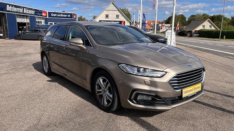 Gråmetal Brugt 2019 Ford Mondeo Titanium Stationcar | 98.500 kr. - Billede 1/4