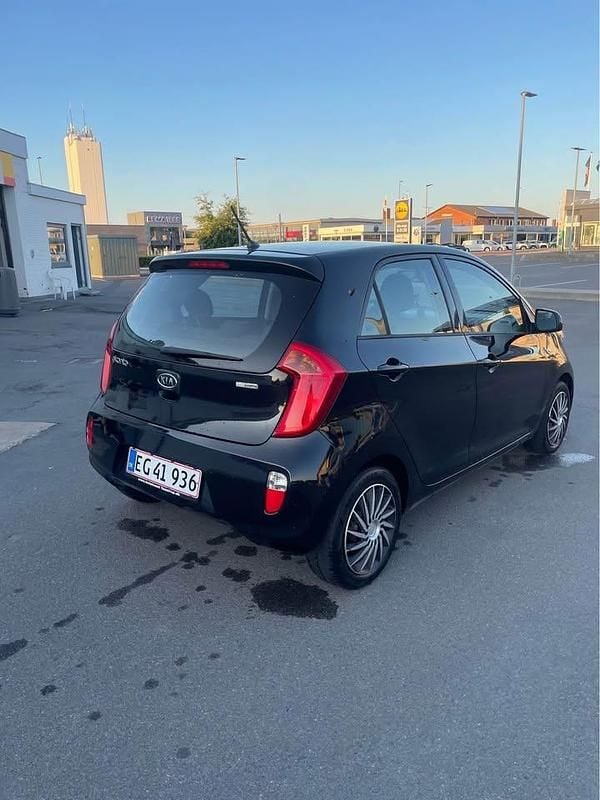 Brugt Kia Picanto 69 HK (50 kW) 2014 Sort Hatchback