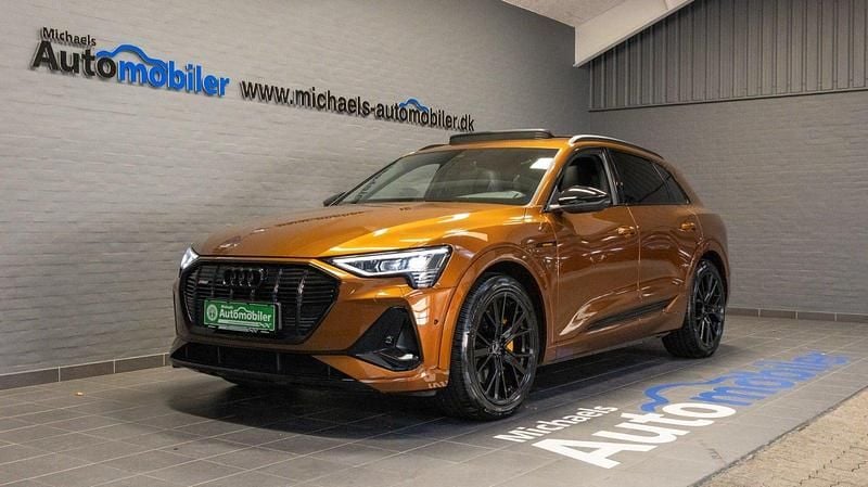 Bronzemetal Brugt 2022 Audi e-tron S-Line SUV | 489.900 kr. (Dyr) - Billede 1/4