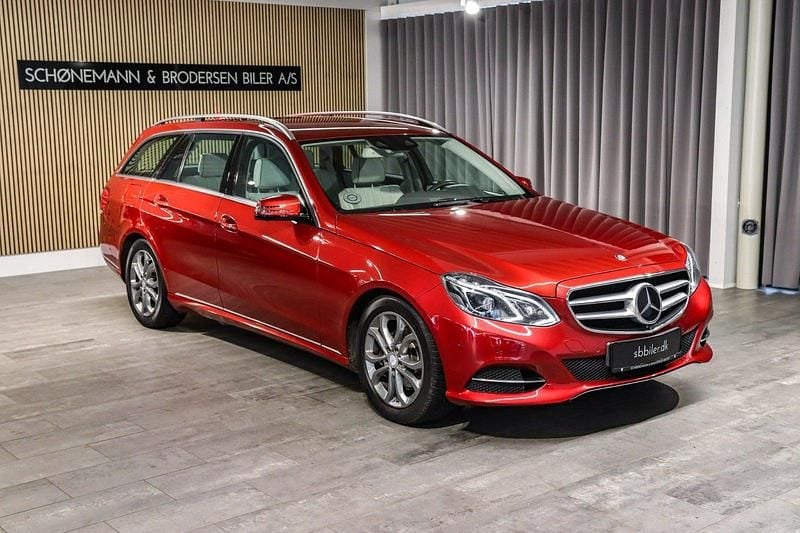 Rødmetal Brugt 2014 Mercedes E350 Avantgarde Stationcar | 169.500 kr. (Fair pris) - Billede 1/4