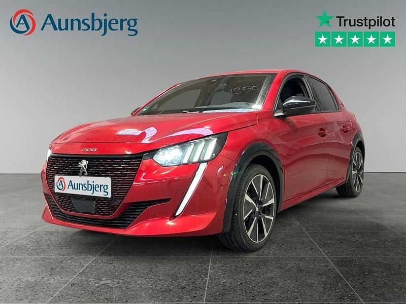 Rød metal Brugt 2023 Peugeot e-208 GTi Hatchback | 149.500 kr. (Fair pris) - Billede 1/4