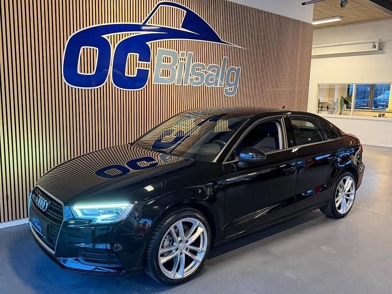 Sort Brugt 2019 Audi A3 Sport Sedan | 159.900 kr. (Super pris) - Billede 1/4