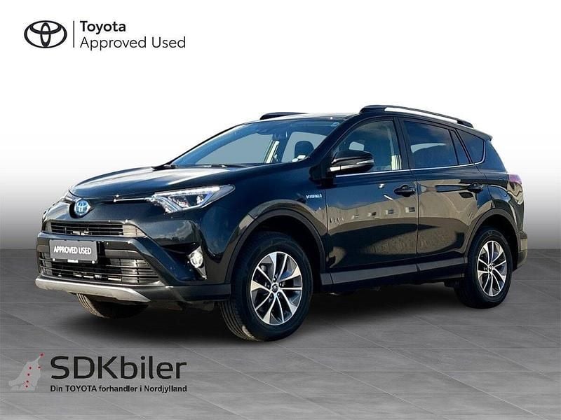 Sortmetal Brugt 2018 Toyota RAV4 Hybrid H3 SUV | 229.900 kr. (Fair pris) - Billede 1/3