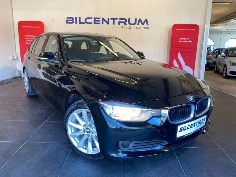 Sort Brugt 2013 BMW 320 Stationcar | 109.900 kr. (Super pris) - Billede 1/4