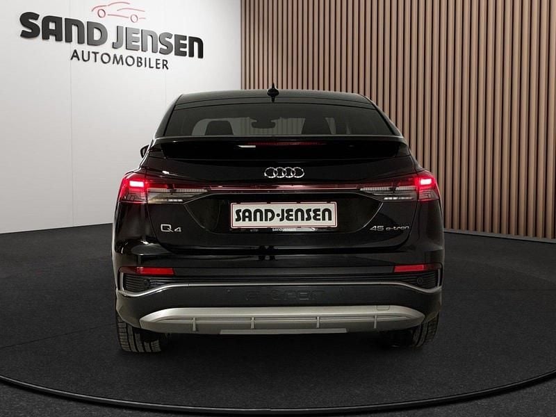 Brugt Audi Q4 Sportback e-tron S-Line 210 kW (286 HK) 2024 Sortmetal SUV