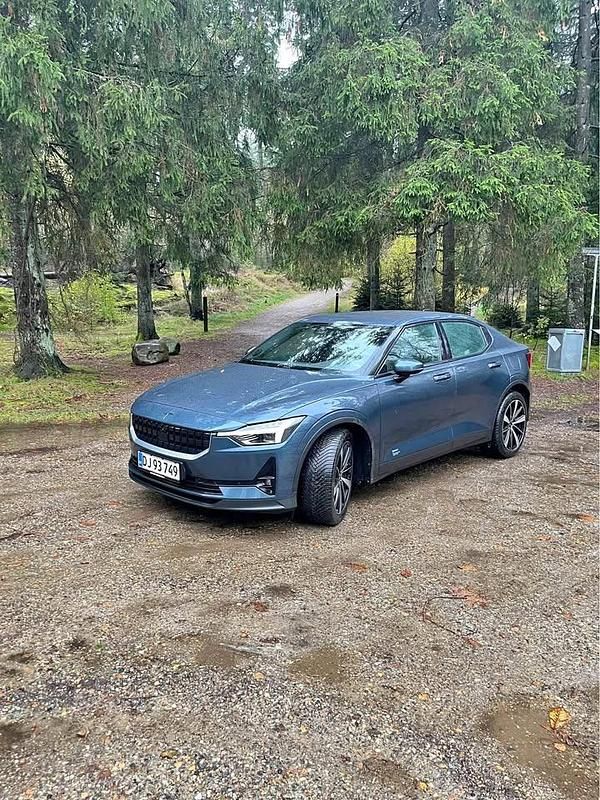 Blå Brugt 2022 Polestar 2 Long Range Single Motor Hatchback | 189.900 kr. (Fair pris) - Billede 1/4