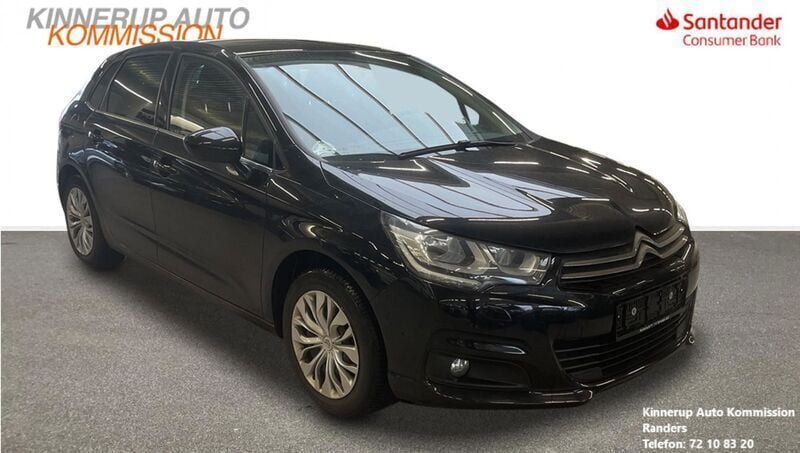 Sort Brugt 2015 Citroën C4 Feel Hatchback | 64.700 kr. (Fair pris) - Billede 1/4