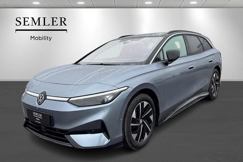 Lysblåmetal Brugt 2025 VW ID.7 Style Stationcar | 469.900 kr. (Fair pris) - Billede 1/4