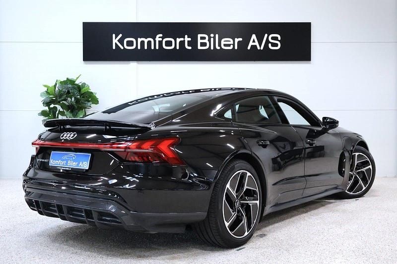 Brugt Audi e-tron GT quattro 350 kW (476 HK) 2022 Sortmetal Sedan