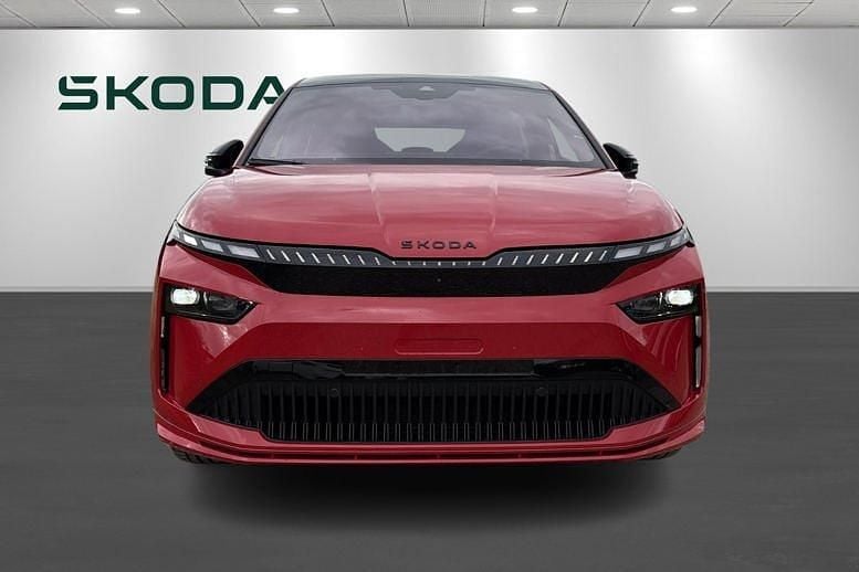 Brugt Skoda Enyaq iV SportLine 210 kW (286 HK) 2025 Rødmetal SUV
