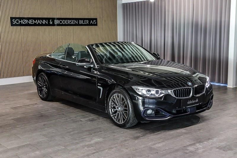 Carbonsortmetal Brugt 2016 BMW 435 Cabriolet | 134.500 kr. - Billede 1/4