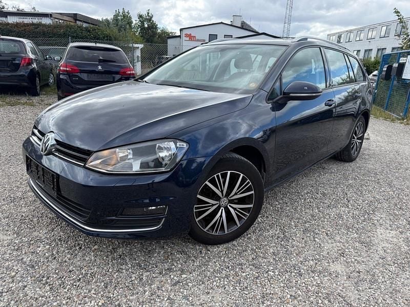 Mørkblåmetal Brugt 2016 VW Golf VII Allstar Stationcar | 119.990 kr. (Fair pris) - Billede 1/4