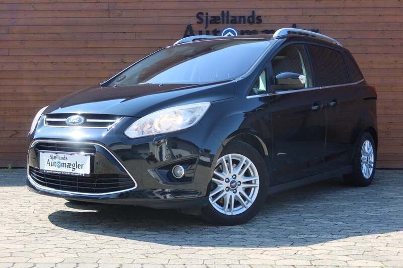 Sort Brugt 2014 Ford Grand C-Max Titanium MPV | 90.000 kr. (God pris) - Billede 1/4