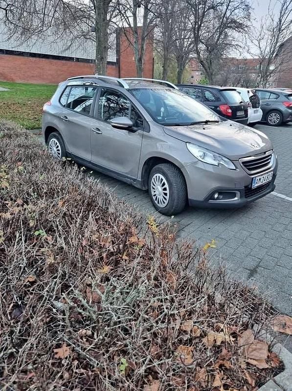 Grå Brugt 2014 Peugeot 2008 Active SUV | 56.999 kr. (God pris) - Billede 1/4