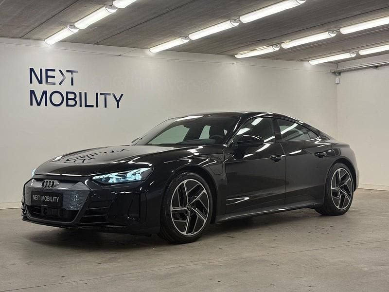 Sortmetal Brugt 2021 Audi e-tron GT quattro Design Sedan | 519.900 kr. (Super pris) - Billede 1/4