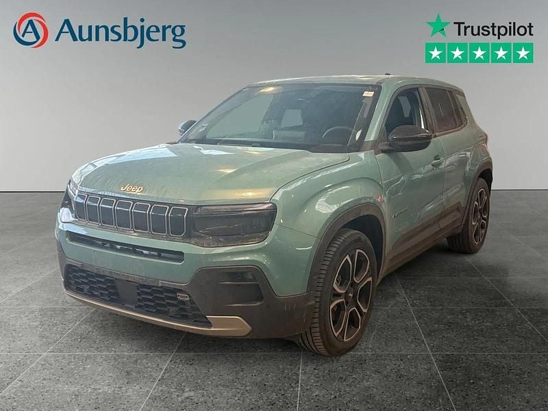 Turkisblå Brugt 2024 Jeep Avenger EV Summit SUV | 194.500 kr. (Fair pris) - Billede 1/4