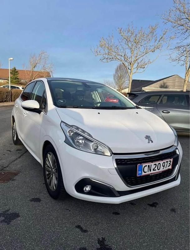 Brugt Peugeot 208 102 HK (75 kW) 2019 Hvid Hatchback