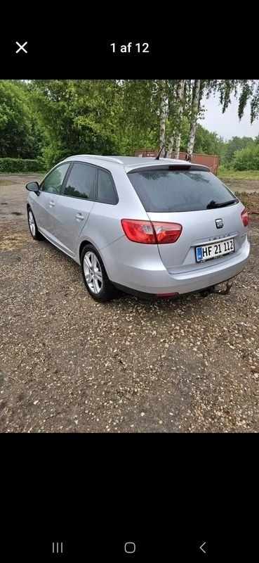Sølv Brugt 2012 Seat Ibiza ST Reference Stationcar | 24.900 kr. - Billede 1/11