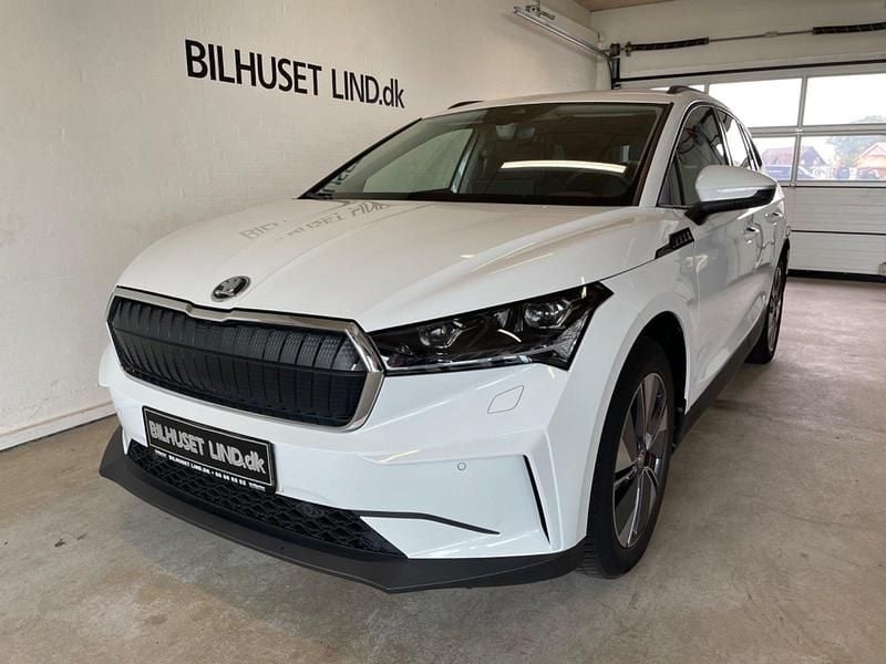 Hvid Brugt 2021 Skoda Enyaq iV SUV | 7.500 kr. - Billede 1/2