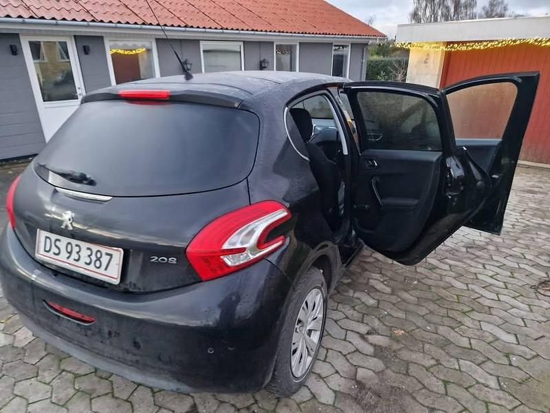 Brugt Peugeot 208 82 HK (60 kW) 2015 Sort Hatchback