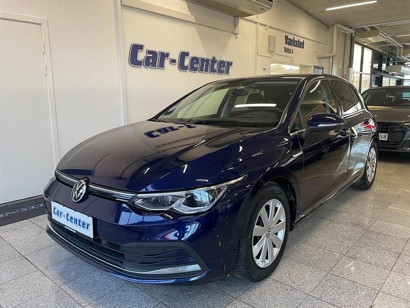 Mørkblåmetal Brugt 2020 VW Golf VIII Style Hatchback | 199.900 kr. (Fair pris) - Billede 1/4