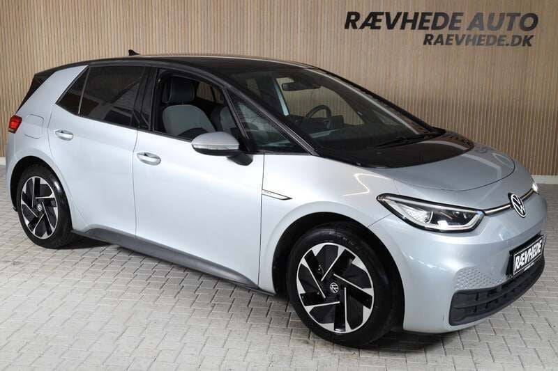 Sølvmetal Brugt 2021 VW ID.3 Pro Performance Hatchback | 189.700 kr. (Fair pris) - Billede 1/4