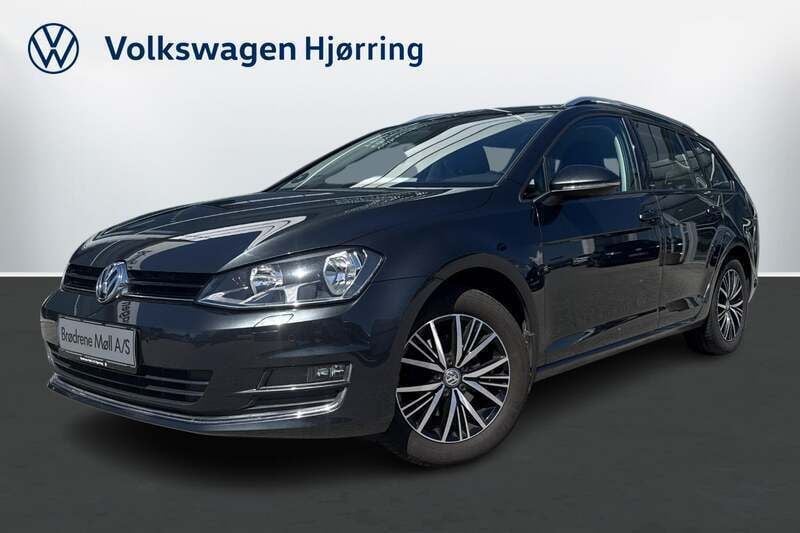 Gråmetal Brugt 2016 VW Golf VII Allstar Stationcar | 129.900 kr. (God pris) - Billede 1/4