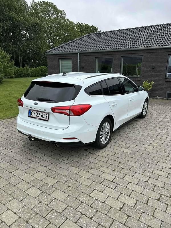 Brugt Ford Focus Titanium X 120 HK (88 kW) 2021 Hvid Stationcar