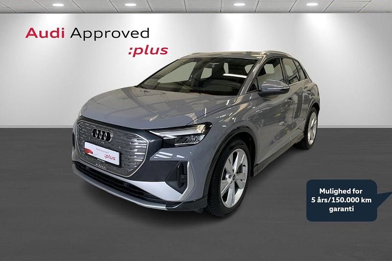 Grå Brugt 2024 Audi Q4 e-tron Advanced SUV | 349.900 kr. (Fair pris) - Billede 1/4