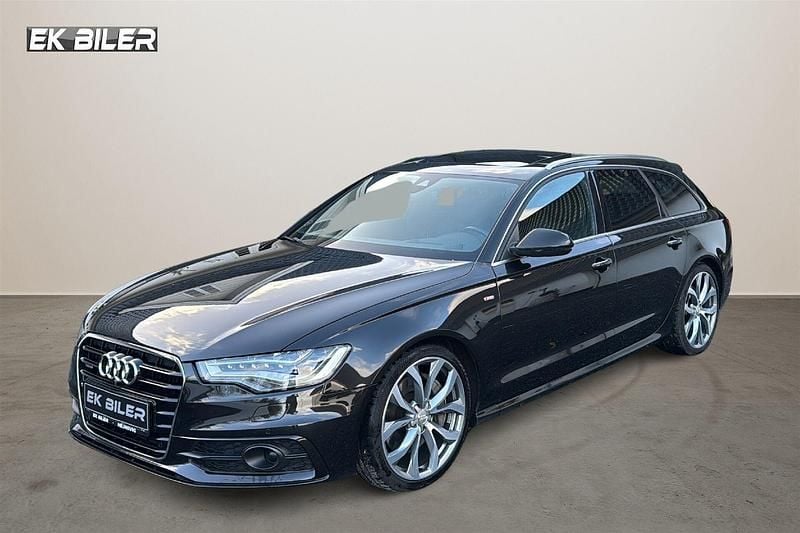 Sort Brugt 2014 Audi A6 S-Line Stationcar | 259.900 kr. (Dyr) - Billede 1/4