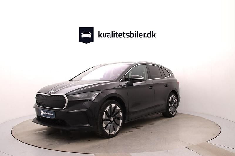 Sortmetal Brugt 2021 Skoda Enyaq iV Suite SUV | 259.900 kr. (Fair pris) - Billede 1/4