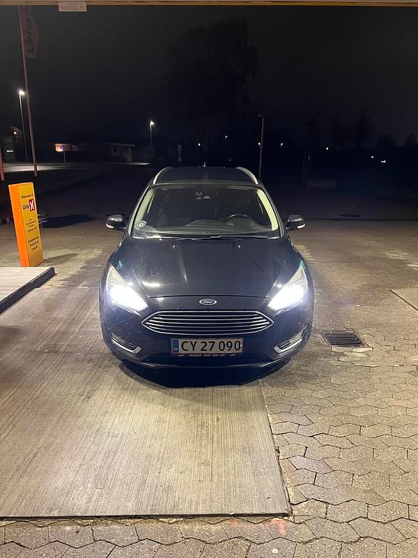 Brugt Ford Focus Business Edition 120 HK (88 kW) 2017 Sort  Stationcar