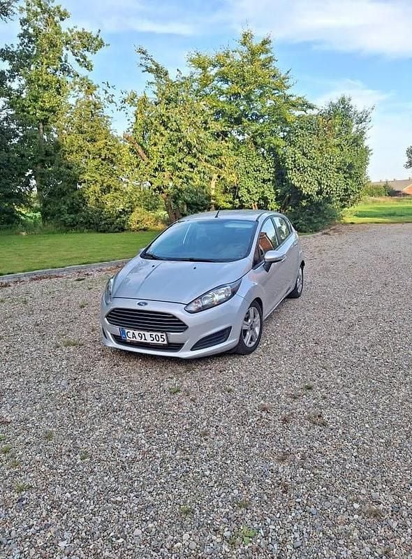 Grå Brugt 2014 Ford Fiesta Hatchback | 48.000 kr. (God pris) - Billede 1/4