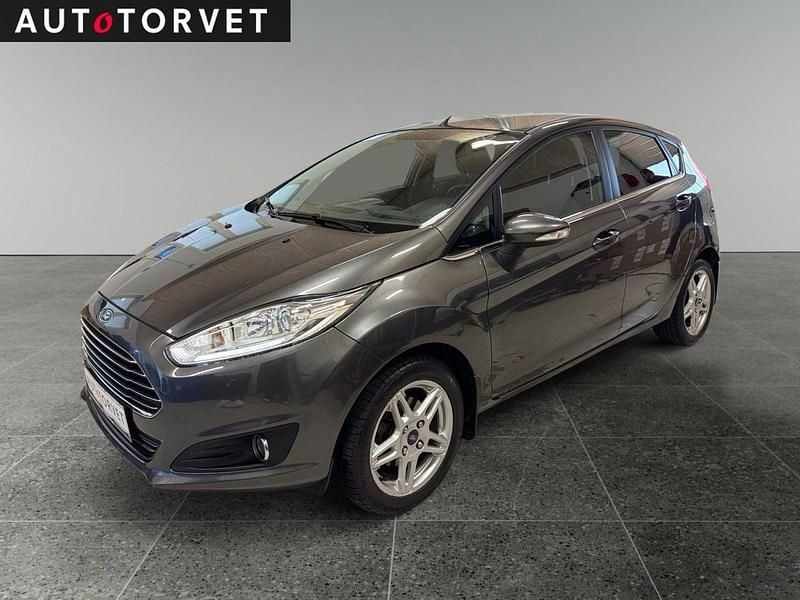 Gråmetal Brugt 2015 Ford Fiesta Titanium Hatchback | 54.700 kr. (Fair pris) - Billede 1/4
