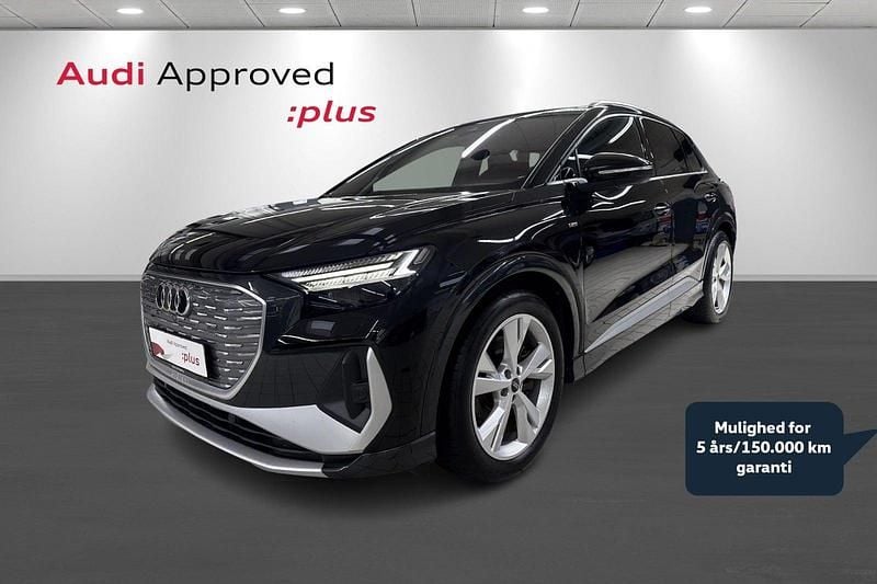 Sortmetal Brugt 2024 Audi Q4 e-tron SUV | 384.900 kr. (Dyr) - Billede 1/4