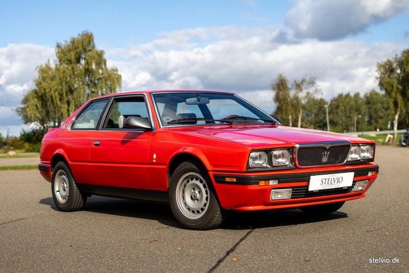 Brugt Maserati Biturbo 219 HK (161 kW) 1988 Rød