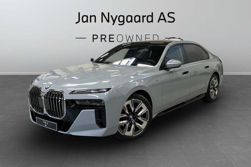 Gråmetal Brugt 2022 BMW i7 M Sport Sedan | 1.075.000 kr. - Billede 1/3