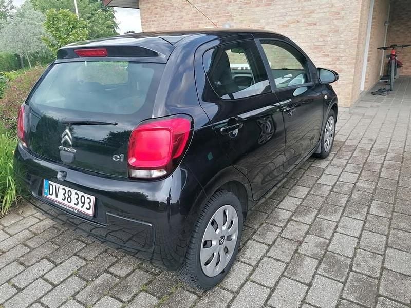 Brugt Citroën C1 PureTech 82 HK (60 kW) 2017 Sort Hatchback