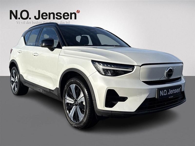 Hvid Brugt 2022 Volvo XC40 Plus SUV | 234.900 kr. (God pris) - Billede 1/4