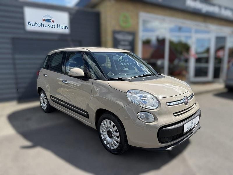 Beige Brugt 2015 Fiat 500L Pop Star MPV | 59.800 kr. (Fair pris) - Billede 1/4